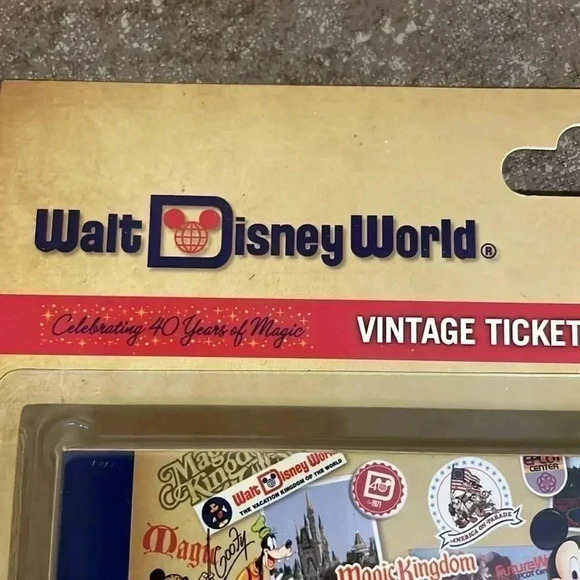 WDW Vintage Ticket Book Memo Pad - Picture 5 of 6